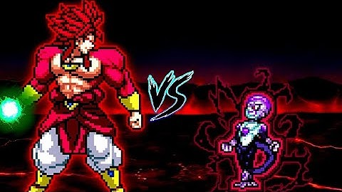 Limit Break Broly SSJ4 V6 OP VS Black Frieza WXD V3 OP in Jump Force Mugen