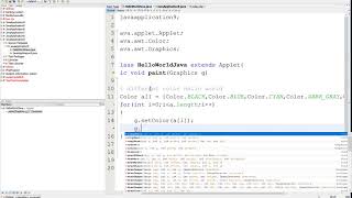 Celebrity How to Print Hello World in Different Color in Applet Profile