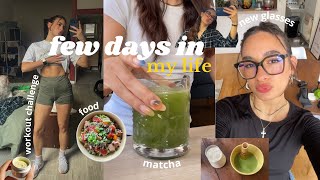 La vie d'une twenty-something // new workout challenge, new glasses, matcha, skincare & IKEA haul