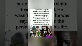 😭🎻💔A 12-year-old violinist. His teacher's funeral. A goodbye the world felt.#shorts #violinist #rip