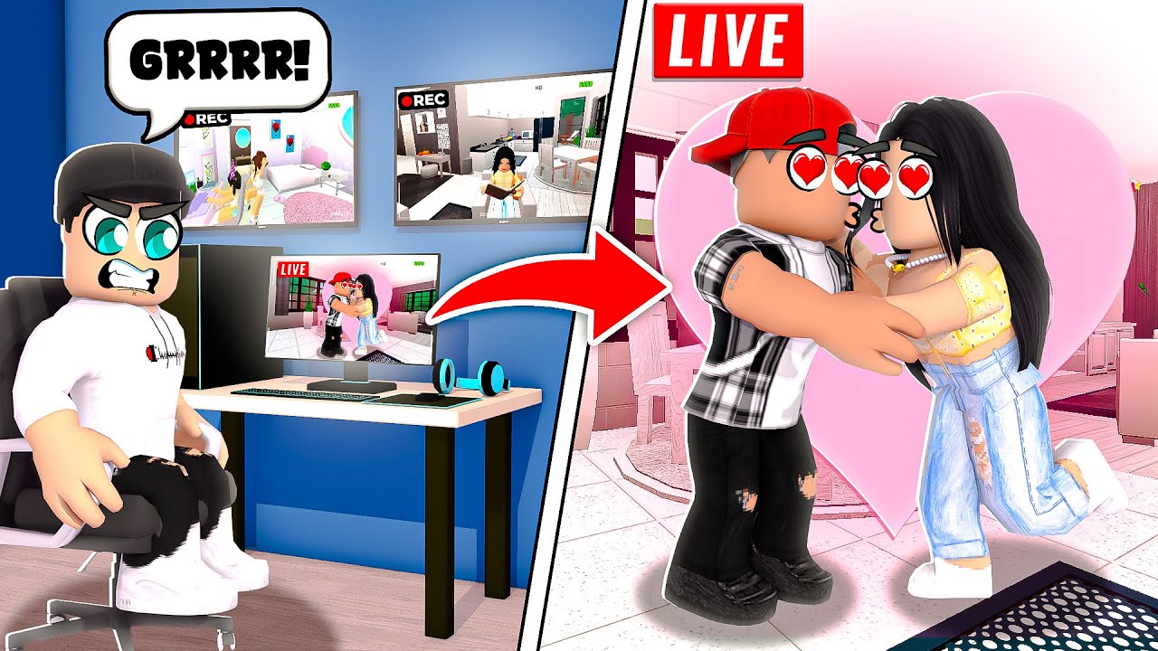 MY EX-HUSBAND SET UP *SECRET* CAMERAS IN MY HOUSE TO SPY ON ME! - Roblox Bloxburg