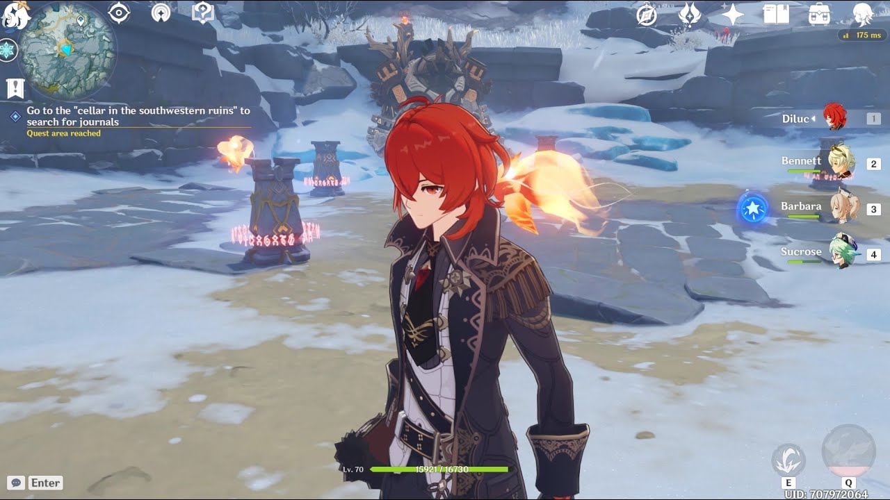 Cellar in the southwestern ruins Seelie puzzle Genshin Impact YouTube