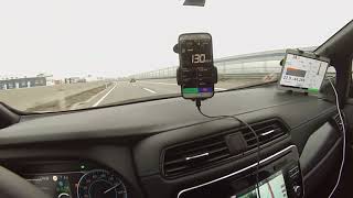 Nissan Leaf 2018 40Kwh 2.Zero Edition - Austrian Highway With 85 Mph - Really Windy