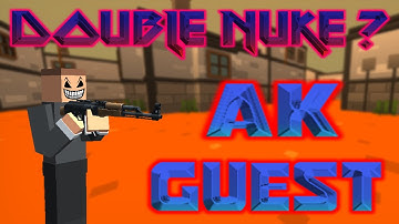 [Krunker.io] Insane AK gameplay as a Guest (Double Nuke?) | EPTM Clan | Krunker Asia