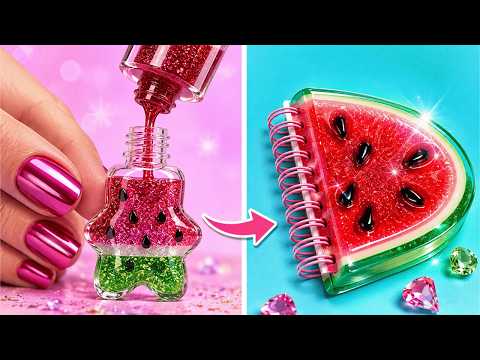 ✏️ GENIUS 3D PEN HACKS FOR SCHOOL! || Easy DIY School Supplies You’ll Want to Try by 123 GO SCHOOL