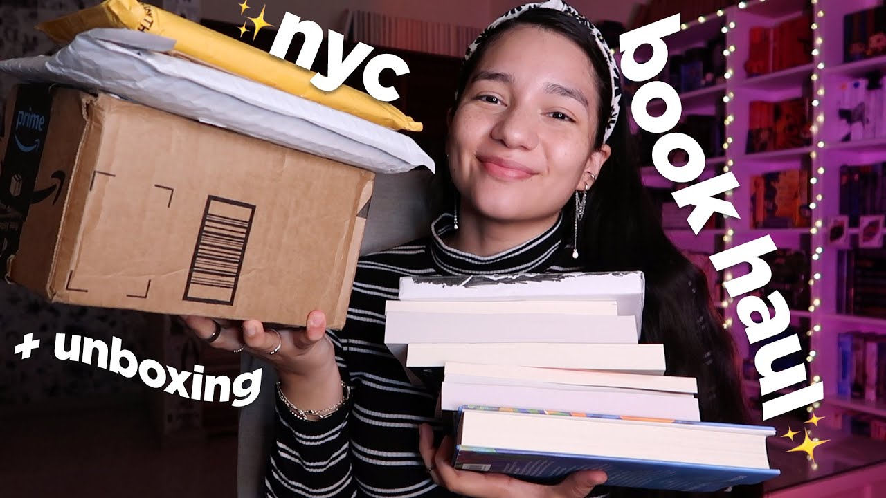 the books i got in new york city + surprise unboxings 🦋 - YouTube