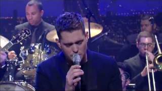 Video voorbeeld van "Michael Bublé - You're Nobody Till Somebody Loves You (David Letterman - março 2010)"