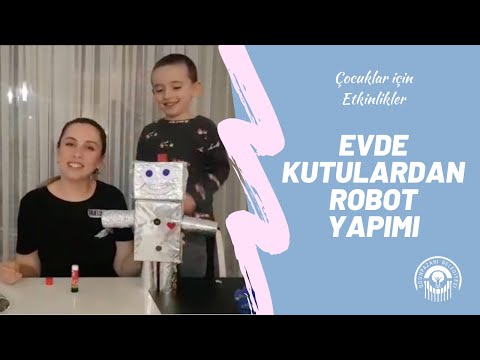 Evde Boş Kutulardan Robot Yapımı - Oyunpazarı