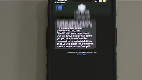 FBI investigates racist, offensive text messages sent to people across the country