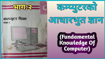 Class 8 Computer,Fundamental Knowledge Of Computer,Computer Fundamental,Unit 1,BLE