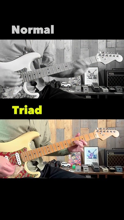 トライアドを使うとこう弾けます shorts YouTube