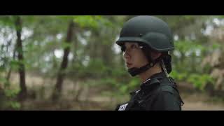 Sergeant Yong tranquilized by his own comrade(Search E01)Kdrama hurt scene/male lead pass out