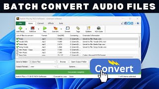 How To Batch Convert Audio Files screenshot 4