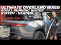 Rivian R1T Integrated Water Tank and Tap System with Full Pressure and Instant Electric Hot Water