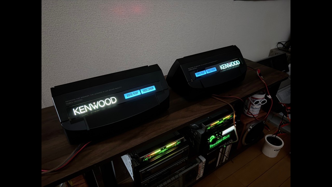 KENWOOD KSC-6000 KSC-8000仕様 LED イルミ 光るスピーカー