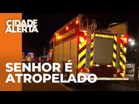 Homem morre atropelado