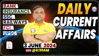 Daily Current Affairs | 03 June Current Affairs | Live The Hindu News Paper Analysis By Piyush Sir