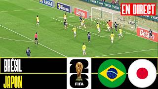 🔴 BRÉSIL vs JAPON EN DIRECT TV Streaming Infos - Coupe du Monde 2026 Seizièmes de Finale Prévue