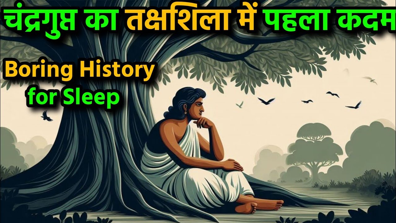 जब चंद्रगुप्त मौर्य ने तक्षशिला में रखा पहला कदम | A Calm Historical Story Before Sleep
