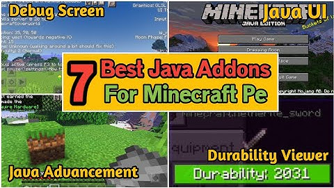 Wow! Top 7 Best Java Addon For Minecraft Pe/Be 1.17+ | How to Convert Mcpe in Java | N5 Gamer
