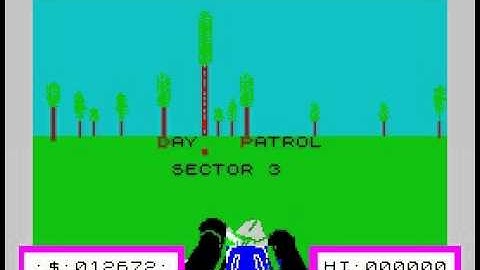 3D Deathchase (Micromega, 1983) ZX Spectrum