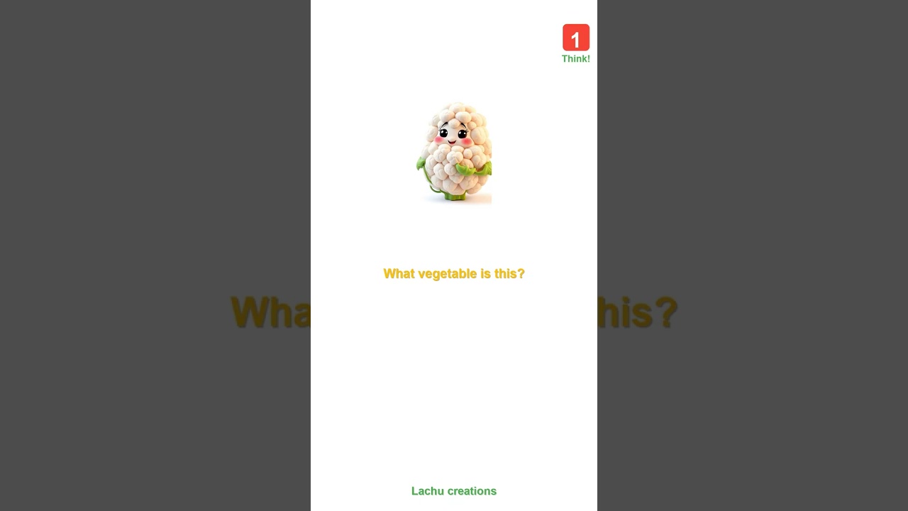 Learn Vegetable Names - Part 1 | Vegetable Quiz for Kids 🥕🥦🌽