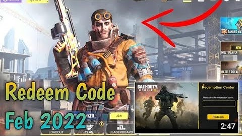 *March 2022* Call Of Duty Mobile 2022 New Redeem Code | Cod Mobile Redeem Code Garena or global
