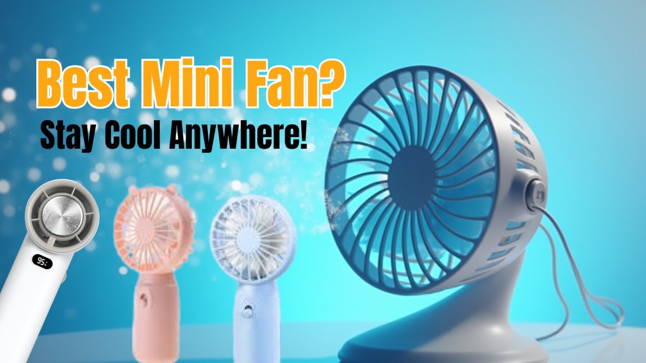 Best Mini Fan Stay Cool Anywhere with This Powerful Portable Fan! | Ondaum World #minifan