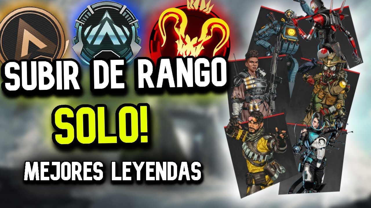 De Esta Forma Subirás de Rango JUGANDO SOLO en Apex Legends