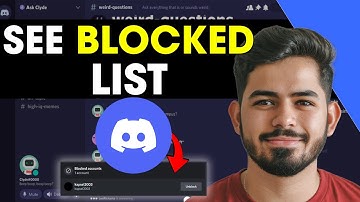 How To See Blocked List on Discord (Step By Step Tutorial) 2025