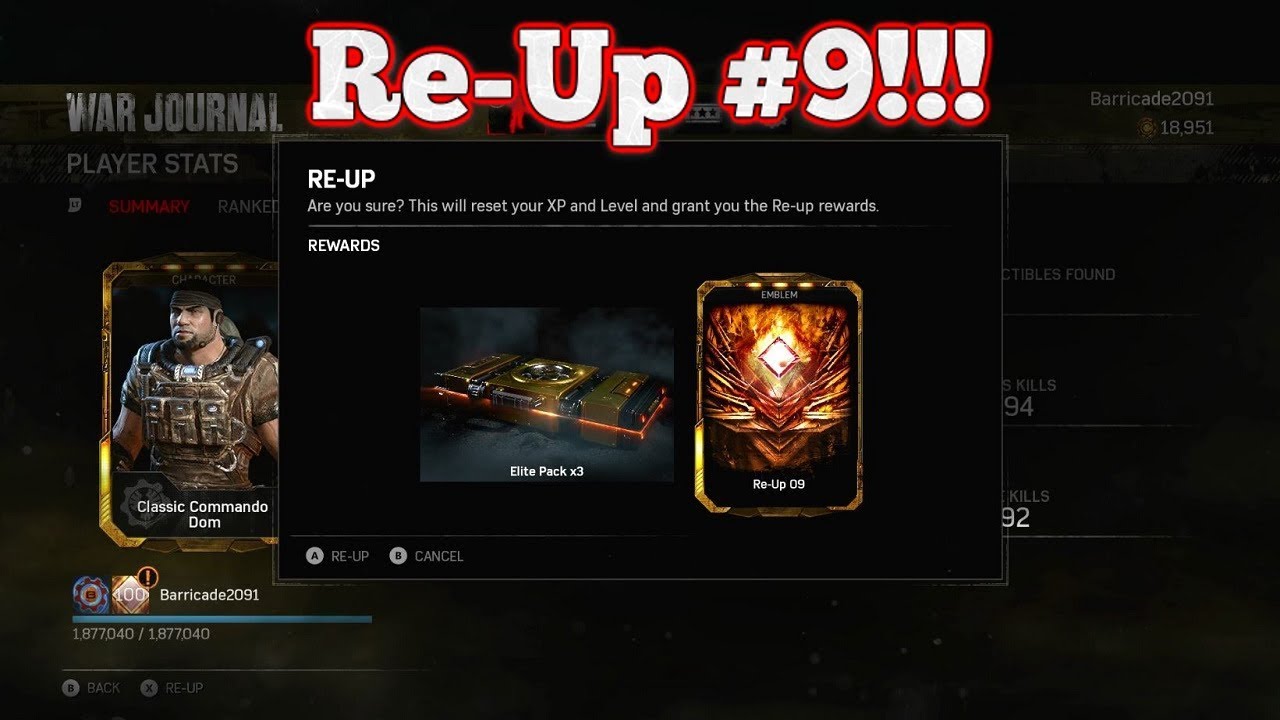 Gears of War 4 ReUp 9!!! YouTube