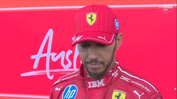 Lewis Hamilton & Charles Leclerc post-Sprint interview | F1 2025 United States Grand Prix