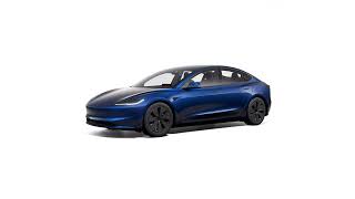 2026 Tesla Model 3 official colors exterior & interior