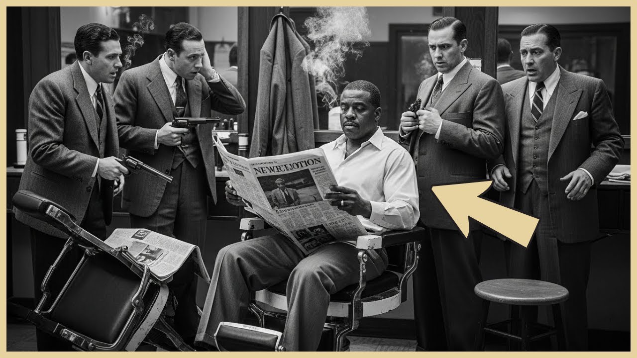 Bumpy Johnson Was Cornered in a Barber Shop by 4 Hitmen — He Didn’t Even Put Down His NEWSPAPER