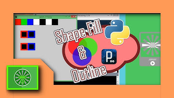 Processing.py : Shape, outline, colour and thickness