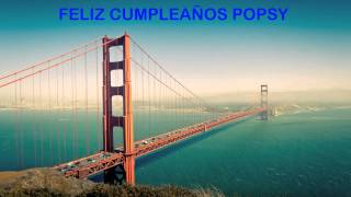 Popsy   Landmarks & Lugares Famosos - Happy Birthday
