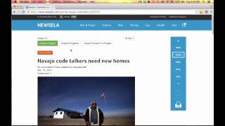 Current Events at just the right reading level with NewsELA