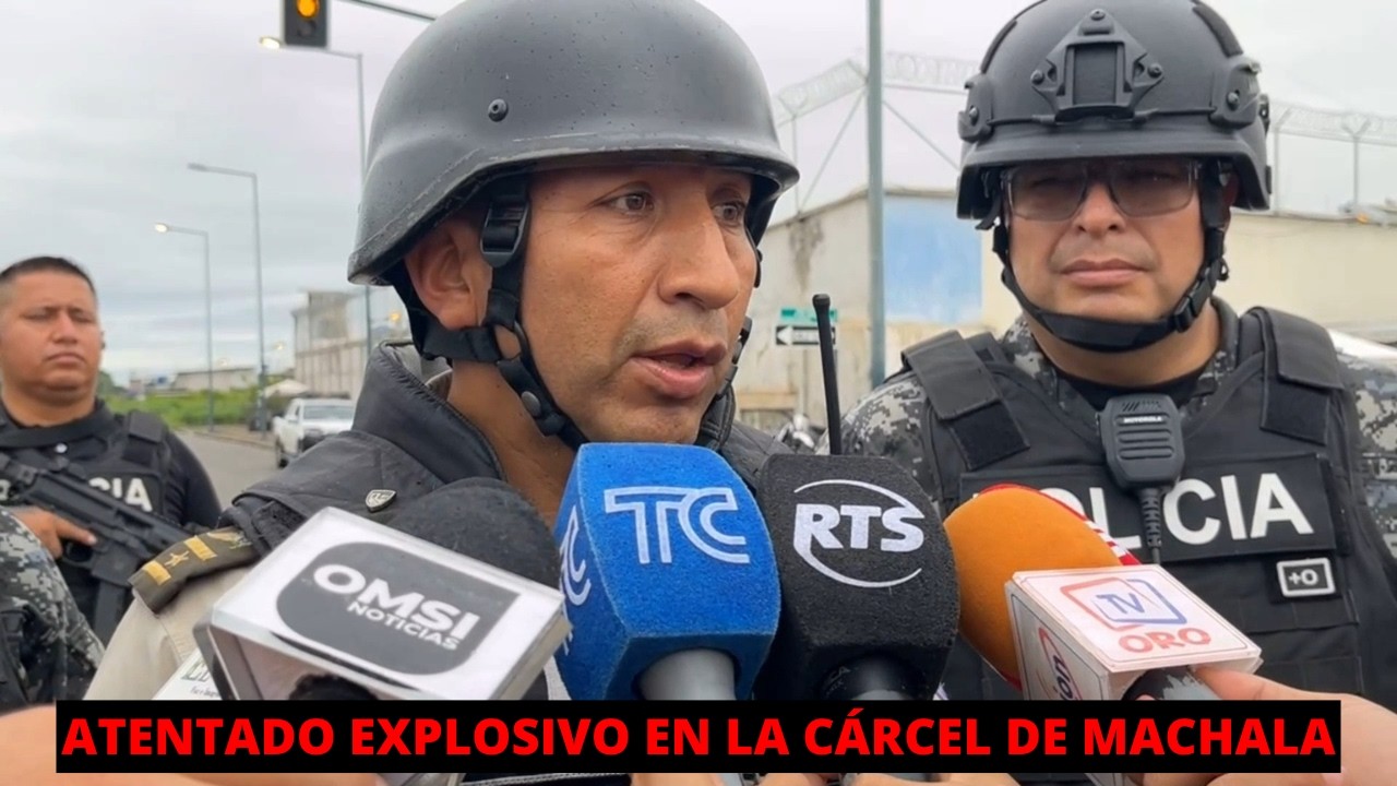 Atentad0 explosiv0 al director de la cárcel de Machala