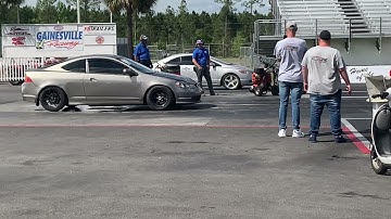 04 Rsx base fbo vs 09 civic si unknown mods 1/4 mile race