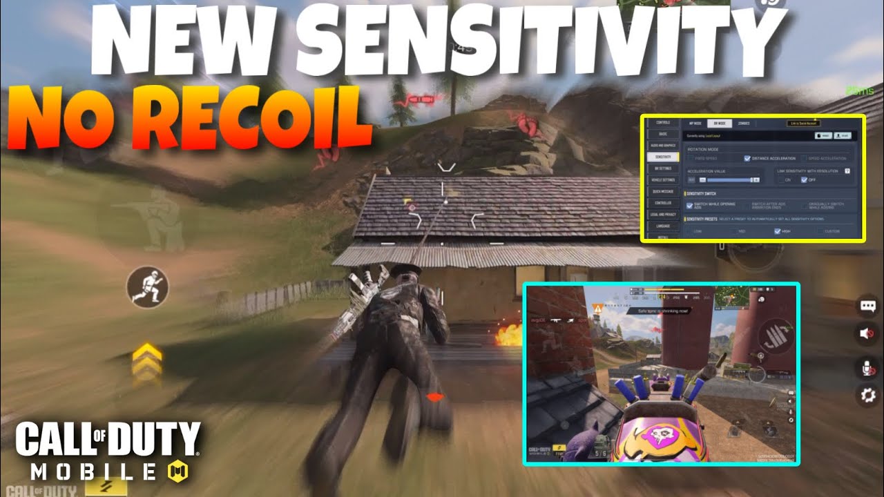 *No Recoil* Sensitivity Settings For Cod Mobile Battle Cod Mobile