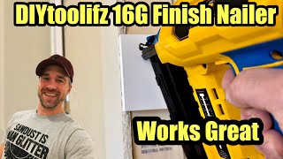DIYtoolifz 16G Finish Nailer Review – Worth It or Waste?