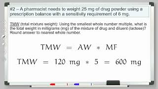 Pharmaceutical Measurement