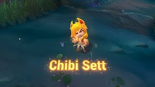 Chibi Sett from TFT / League Of Legends Custom Skin