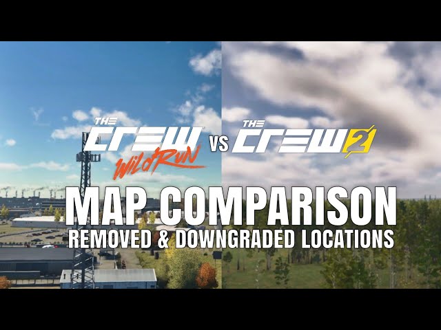 The Crew 2's Map Evolution from 2018 to 2023 : r/The_Crew