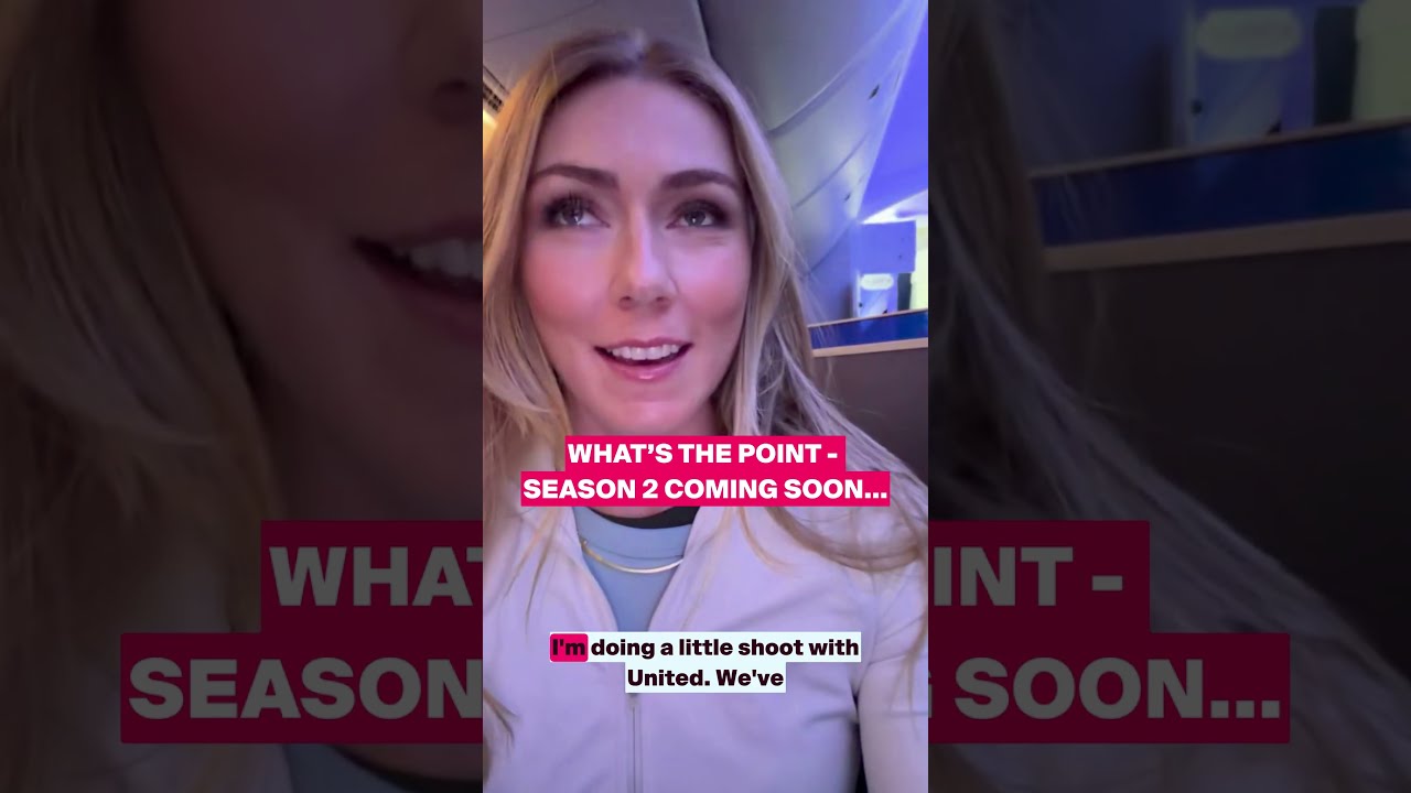 Coming 🔜 Season 2 of What's the Point with Mikaela Shiffrin, Presented by STIFEL #shorts #podcast