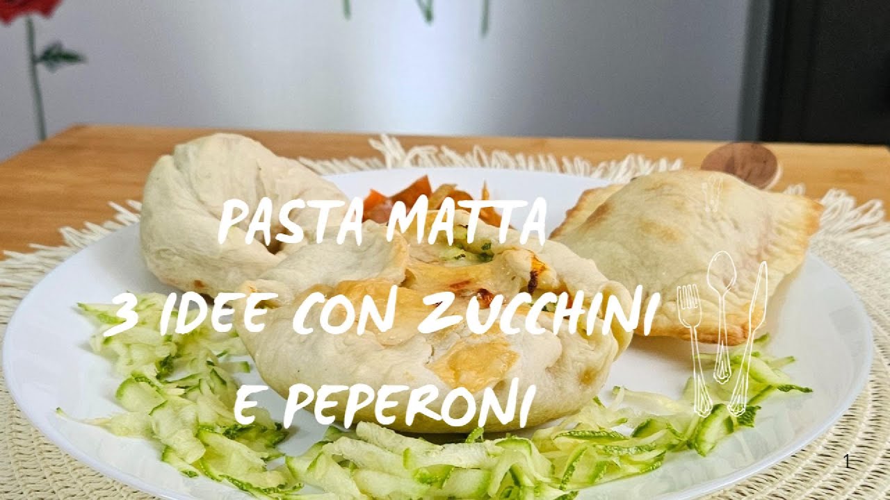 🎬 PASTA MATTA: 3 idee leggere, gustose e veloci con zucchine e peperoni! 🌿🍅