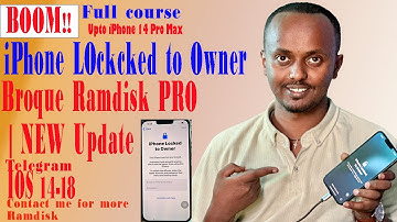 Locked to Owner | Bypass & Remove iCloud Activation Lock  Broque Ramdisk PRO | iPhone Pro Max #Apple