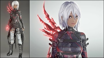 Code Vein (PC) 4K - (Female) Character Creation ~ (Selected) Sliders/Options