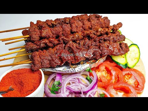 How To Make The Tastiest Suya Ever | Homemade Suya Spice | Oven Suya Recipe