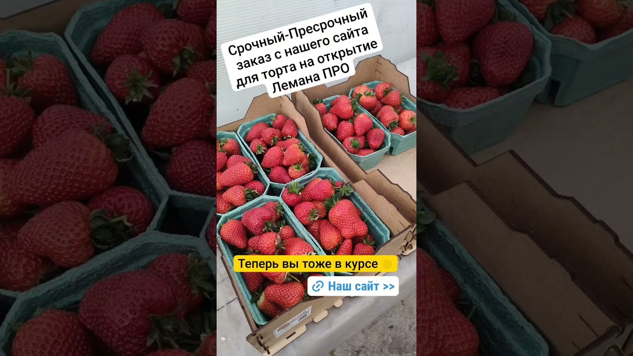 НОЧНОЙ УРОЖАЙ КЛУБНИКИ В ФЕВРАЛЕ И НОВЫЙ ТРЕНД НА 23 ФЕВРАЛЯ!